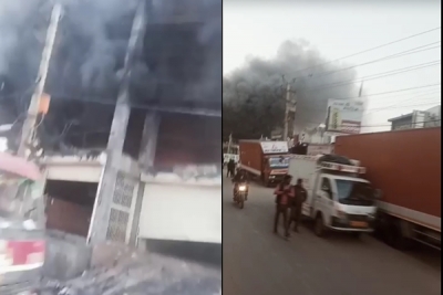 Another fire in Delhi building where 27 burnt alive last year | Another fire in Delhi building where 27 burnt alive last year