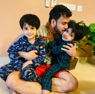 Bharath pens heartfelt birthday wish for his twins! | Bharath pens heartfelt birthday wish for his twins!