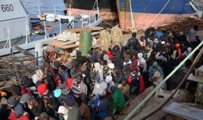 872 illegal immigrants rescued off Libyan coast in past week | 872 illegal immigrants rescued off Libyan coast in past week