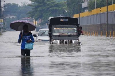 3 dead, over 55,000 affected in Sri Lanka's floods, landslides | 3 dead, over 55,000 affected in Sri Lanka's floods, landslides