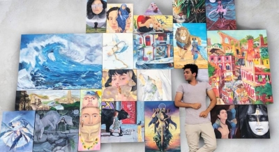 Canvasses become mirrors to viewers' minds in this virtual art show | Canvasses become mirrors to viewers' minds in this virtual art show