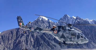 HAL's light utility chopper showcases high-altitude capability | HAL's light utility chopper showcases high-altitude capability