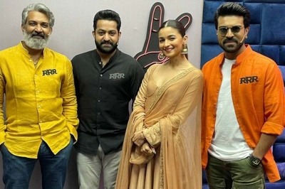 'RRR' makers all set for second phase of promotions | 'RRR' makers all set for second phase of promotions