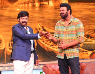 In his second conversation with NBK, Prabhas remembers Krishnam Raju | In his second conversation with NBK, Prabhas remembers Krishnam Raju