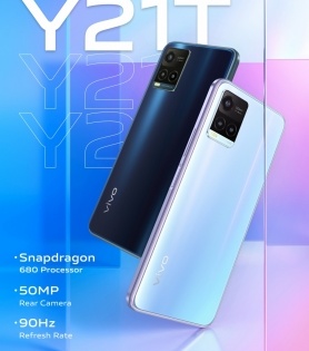 Vivo Y21T with Snapdragon 680 chip, 50MP camera now in India | Vivo Y21T with Snapdragon 680 chip, 50MP camera now in India