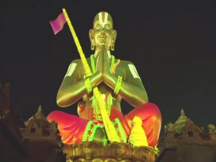 3D projection on life journey, teaching of Sri Ramanujacharya showcased after Statue of Equality inauguration | 3D projection on life journey, teaching of Sri Ramanujacharya showcased after Statue of Equality inauguration