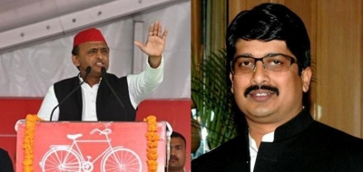 Battle for UP: Akhilesh-Raja Bhaiyya in Twitter war | Battle for UP: Akhilesh-Raja Bhaiyya in Twitter war