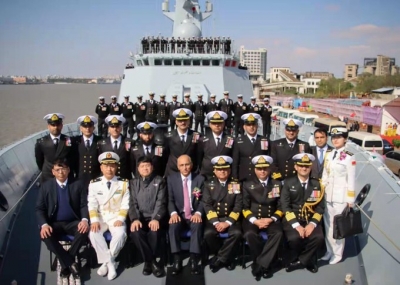 China delivers largest warship to Pak | China delivers largest warship to Pak