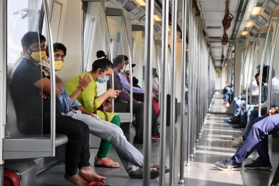 Delhi Metro operates as usual on Bharat Bandh | Delhi Metro operates as usual on Bharat Bandh