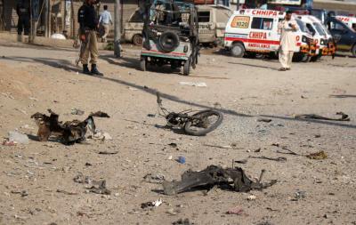 4 killed in blast near Chinese institute in Karachi varsity | 4 killed in blast near Chinese institute in Karachi varsity