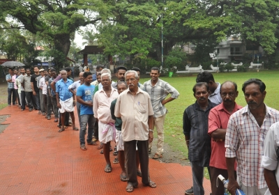 Vote counting underway for Thrikkakara bypoll, Cong candidate leads in postal ballots | Vote counting underway for Thrikkakara bypoll, Cong candidate leads in postal ballots Vote counting underway for Thrikkakara bypoll, Cong candidate leads in postal ballots | Vote counting underway for Thrikkakara bypoll, Cong candidate leads in postal ballots