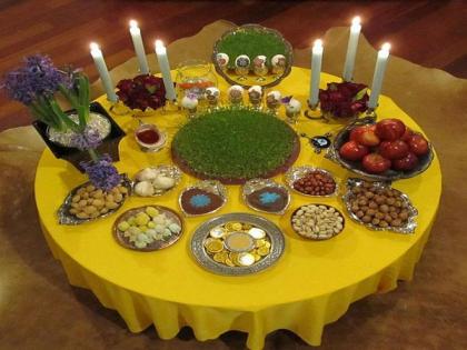 On Navroz, know all about traditional 'Haft-Sin' table and its significance | On Navroz, know all about traditional 'Haft-Sin' table and its significance