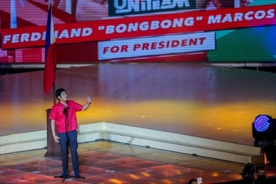 Marcos Jr. continues to lead in Philippine presidential race survey | Marcos Jr. continues to lead in Philippine presidential race survey