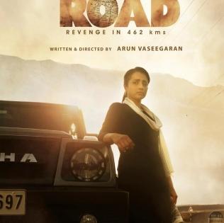 Trisha releases first look of revenge drama 'The Road' on her b'day! | Trisha releases first look of revenge drama 'The Road' on her b'day! Trisha releases first look of revenge drama 'The Road' on her b'day! | Trisha releases first look of revenge drama 'The Road' on her b'day!