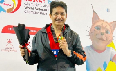 World Veterans TT: Yogesh Desai claims gold in 70+, Mantu Murmu wins women's 60+ crown | World Veterans TT: Yogesh Desai claims gold in 70+, Mantu Murmu wins women's 60+ crown