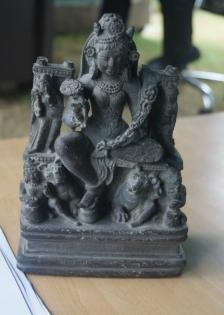 J&K police recover 1,200-year-old sculpture of goddess Durga | J&K police recover 1,200-year-old sculpture of goddess Durga