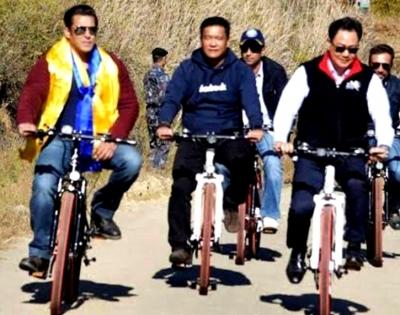 Salman Khan wishes 'Bibing' Kiren Rijiju 'health, happiness' on birthday | Salman Khan wishes 'Bibing' Kiren Rijiju 'health, happiness' on birthday