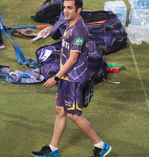IPL 2024: 'Gambhir said I would be happy if we stand at podium with the trophy' reveals Nitish Rana | IPL 2024: 'Gambhir said I would be happy if we stand at podium with the trophy' reveals Nitish Rana