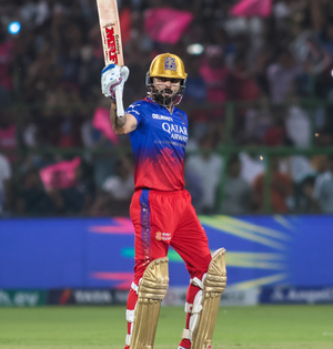 IPL 2024: Virat Kohli's unbeaten 113 lifts Royal Challengers Bengaluru to 183/3 | IPL 2024: Virat Kohli's unbeaten 113 lifts Royal Challengers Bengaluru to 183/3