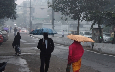 Partly cloudy sky in Delhi after rain | Partly cloudy sky in Delhi after rain