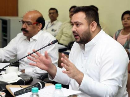 Tejashiwi Yadav comes out in support of Manoj Jha in Thakur row | Tejashiwi Yadav comes out in support of Manoj Jha in Thakur row Tejashiwi Yadav comes out in support of Manoj Jha in Thakur row | Tejashiwi Yadav comes out in support of Manoj Jha in Thakur row