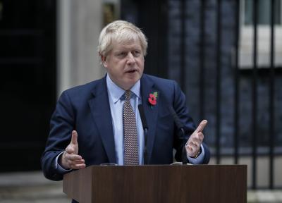Johnson surges ahead of Corbyn in new poll | Johnson surges ahead of Corbyn in new poll