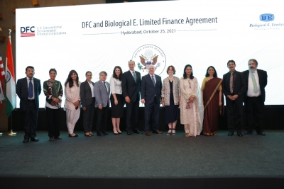 Agreement inked for $50 mn US DFC funding to Biological E | Agreement inked for $50 mn US DFC funding to Biological E