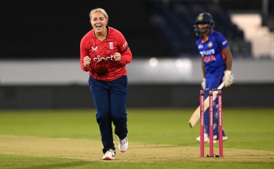 Was difficult to grip the ball; tried to bowl stump to stump: Sarah Glenn | Was difficult to grip the ball; tried to bowl stump to stump: Sarah Glenn