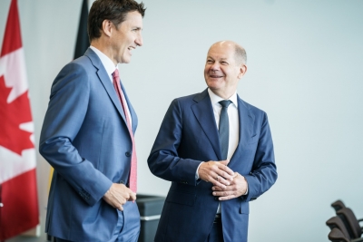 Scholz, Trudeau to sign hydrogen deal | Scholz, Trudeau to sign hydrogen deal