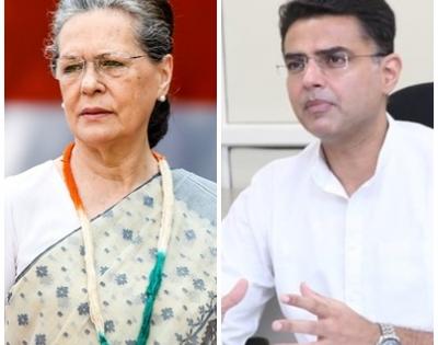 Sachin Pilot reaches New Delhi, to meet Sonia Gandhi | Sachin Pilot reaches New Delhi, to meet Sonia Gandhi