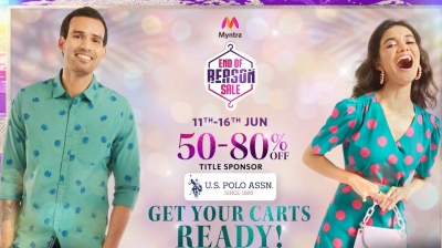 Myntra's 'end of reason sale' to start from June 11 | Myntra's 'end of reason sale' to start from June 11