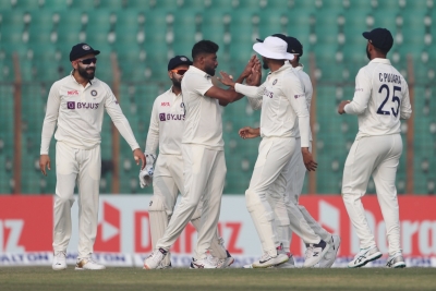 IND v BAN, 1st Test: Kuldeep's four-fer helps India surge ahead, leave Bangladesh reeling at 133/8 | IND v BAN, 1st Test: Kuldeep's four-fer helps India surge ahead, leave Bangladesh reeling at 133/8