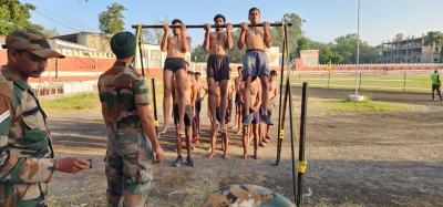 First batch of Agniveers from J&K join army for training | First batch of Agniveers from J&K join army for training