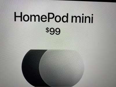 Apple introduces HomePod mini for Rs 9,900 | Apple introduces HomePod mini for Rs 9,900
