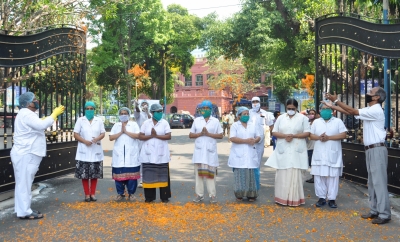 Telangana hails services of nurses on International Nursing Day | Telangana hails services of nurses on International Nursing Day