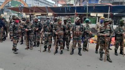 Religious places of minorities in Tripura get police protection | Religious places of minorities in Tripura get police protection