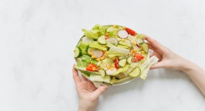 Refresh with bowl full of salad | Refresh with bowl full of salad