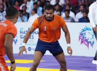 Practice sessions with Telugu Titans helped me during National Games: Kabaddi player Abhishek Singh | Practice sessions with Telugu Titans helped me during National Games: Kabaddi player Abhishek Singh