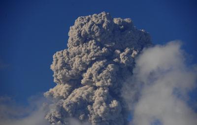 Indonesian volcano erupts, spews 500m high column of ash | Indonesian volcano erupts, spews 500m high column of ash
