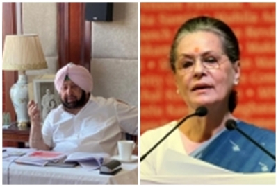 Amarinder meets Sonia, says discussed state issues | Amarinder meets Sonia, says discussed state issues