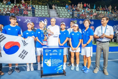 Tennis: Team Korea crowned Champions at ITF Asia 14-U Development Championships | Tennis: Team Korea crowned Champions at ITF Asia 14-U Development Championships