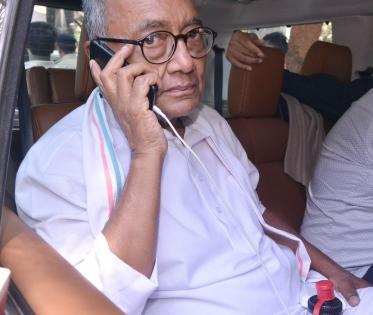 Digvijaya to file nomination for Cong prez polls | Digvijaya to file nomination for Cong prez polls