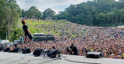 Australia's largest music festival forges ahead despite extreme weather | Australia's largest music festival forges ahead despite extreme weather