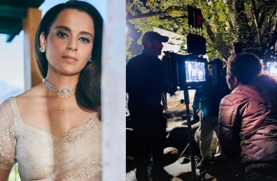 Kangana Ranaut shares glimpse from night shoot of 'Emergency' from Assam | Kangana Ranaut shares glimpse from night shoot of 'Emergency' from Assam Kangana Ranaut shares glimpse from night shoot of 'Emergency' from Assam | Kangana Ranaut shares glimpse from night shoot of 'Emergency' from Assam