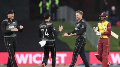 Final T20I abandoned due to rain, NZ win series 2-0 against WI | Final T20I abandoned due to rain, NZ win series 2-0 against WI