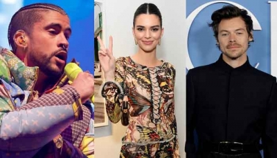 Kendall Jenner's boyfriend Bad Bunny takes a dig at her ex Harry Styles | Kendall Jenner's boyfriend Bad Bunny takes a dig at her ex Harry Styles