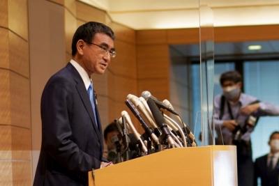 Japan's Vaccination Minister announces candidacy to succeed PM | Japan's Vaccination Minister announces candidacy to succeed PM