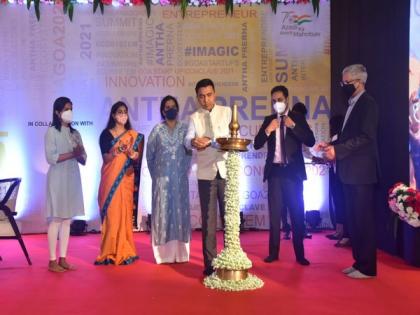 Goa: CM Pramod Sawant inaugurates start-up conclave 'Antha Prerna' in Panaji | Goa: CM Pramod Sawant inaugurates start-up conclave 'Antha Prerna' in Panaji