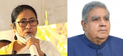 Guv Dhankhar asks Mamata to withdraw 'jihad' against BJP statement | Guv Dhankhar asks Mamata to withdraw 'jihad' against BJP statement Guv Dhankhar asks Mamata to withdraw 'jihad' against BJP statement | Guv Dhankhar asks Mamata to withdraw 'jihad' against BJP statement