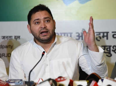 RSS a threat to the nation, says Tejashwi Yadav | RSS a threat to the nation, says Tejashwi Yadav